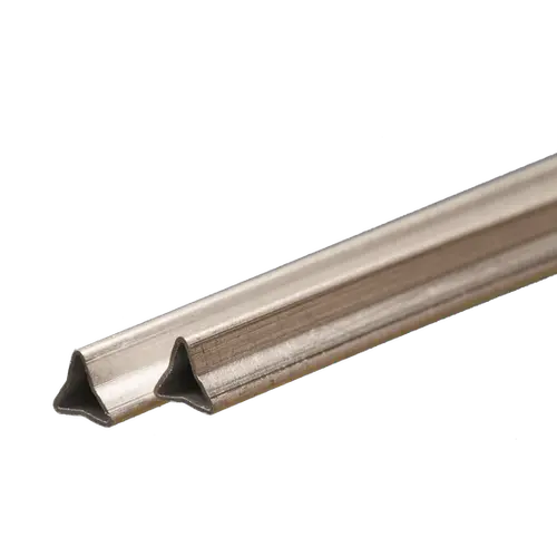 K&S 5098 ALUM TRIANGLE TUBE  (2 PIECES)