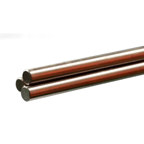 Round Stainless Steel Rod: 3/8" OD x 36" Long (3 Pieces)