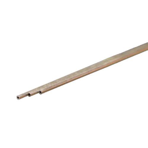 K&S 8100 ALUMINUM TUBE .014 WALL (12IN LENGTHS) 1/16IN (3 TUBES PER CARD)