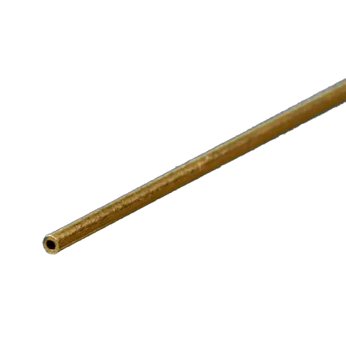 K&S 815035 ROUND TUBING .006 WALL (12IN LENGTHS) 1/32IN (1 TUBE PER CARD)