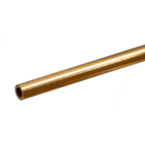 K&S  3/16 OD Round Brass Tube