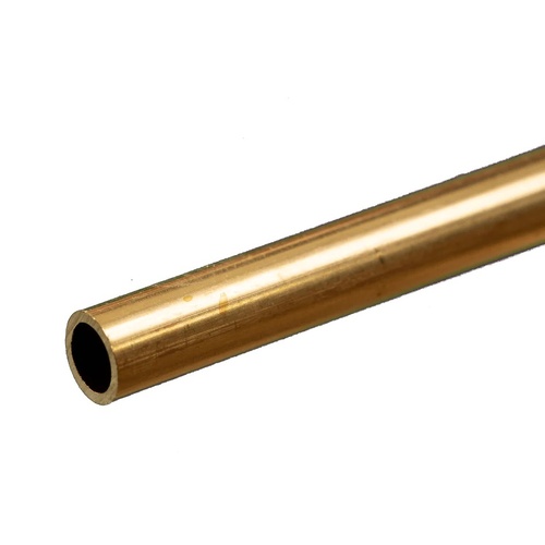 K&S  1/4 OD Round Brass Tube