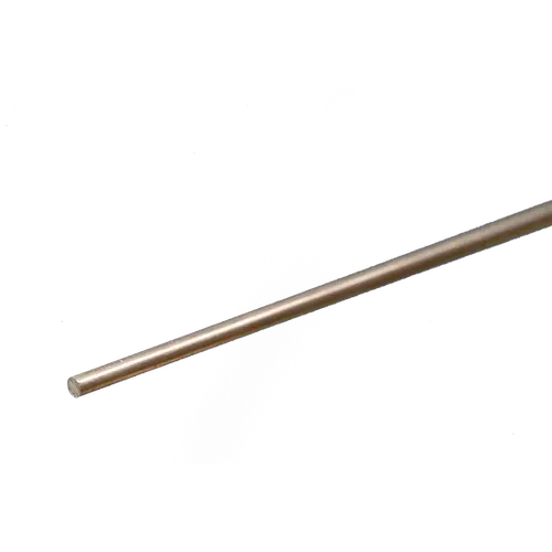K&S 83041 SOLID ALUMINUM ROD (12IN LENGTHS) 1/16IN (3 RODS PER CARD)