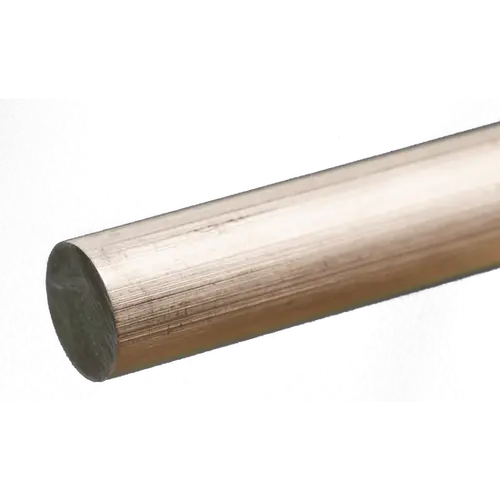 K&S 83048 SOLID ALUMINUM ROD (12IN LENGTHS) 1/2IN  (1 ROD PER CARD)