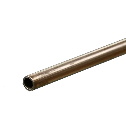 K&S 87115 ROUND STAINLESS STEEL TUBE .028 WALL (12IN LENGTHS) 1/4IN (1 TUBE