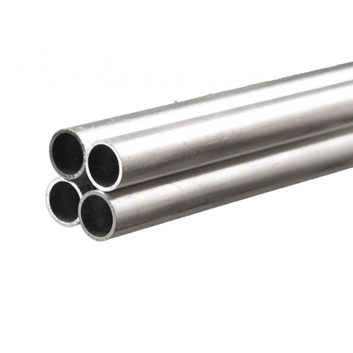 K&S 9319 ROUND ALUMINUM TUBE .035 WALL (36IN LENGTHS) 1/2IN (1 tube per bag x 4 bags)