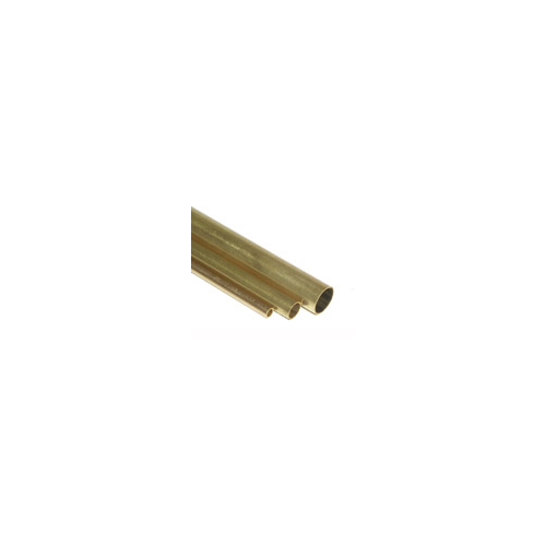 K&S 9836 THIN WALL BRASS TUBE  (300MM LENGTHS) 4MM OD X .225MM WALL (3 PIEC