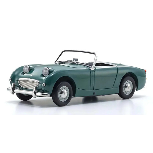 Kyosho 1/18 Austin Healey Sprite Mk-1 Leaf Green Diecast Model Car
