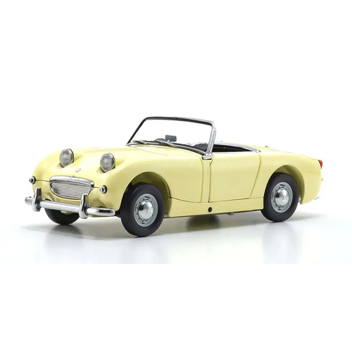 Kyosho 1/18 Austin Healey Sprite Mk-1 Primrose Yellow Diecast Model Car