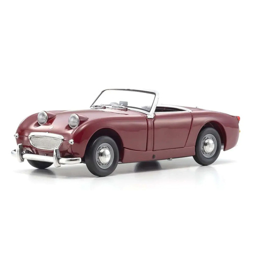 Kyosho 1/18 Austin Healey Sprite Mk-1 Cherry Red Diecast Model Car