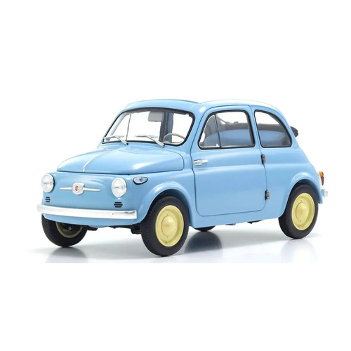 Kyosho 1/18 Fiat NUOVA 500 Cruise Celeste (Blue) Diecast Model Car
