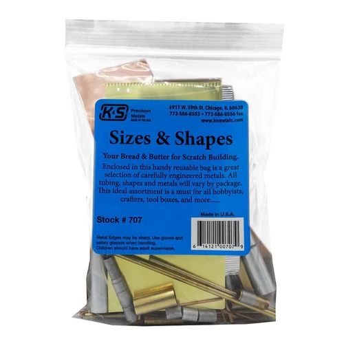 K&S Size & Shape Asst