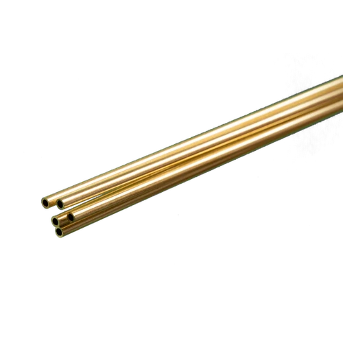 K&S Brass Tube 3/32 x 36" 0.014 Wall (1)