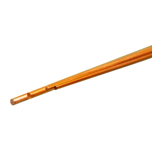 K&S Copper Bendable Rod 1/16 & 3/32 x 12" (4)
