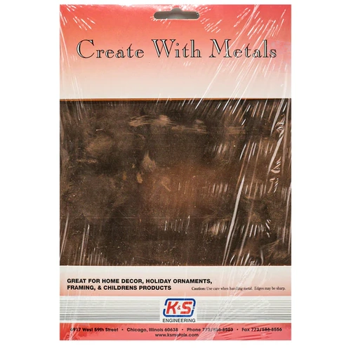 K&S Copper Sheet 8 x 10" (1)