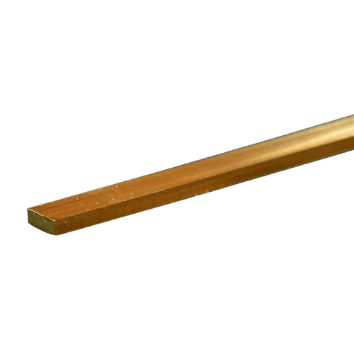 K&S Brass Strip 0.093 x 1 x 12" (1)