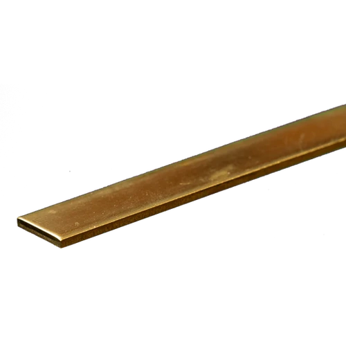 K&S Brass Strip 0.064 x 1/2 x 12" (1)