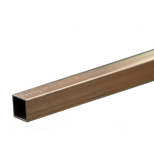 K&S Aluminium Square Tube 1/4 x 12" 0.014 Wall (1)