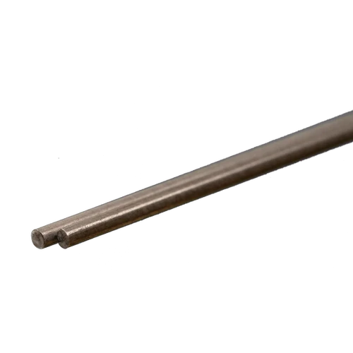 K&S Stainless Steel Rod 3/32 x 12" (2)