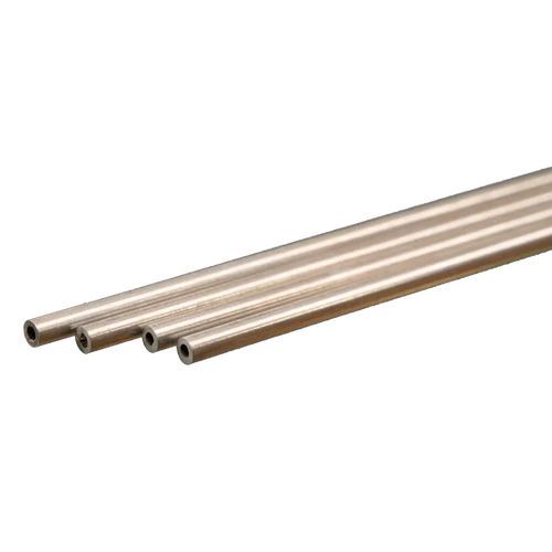 K&S Aluminium Tube 2 x 300mm 0.45 Wall (4)
