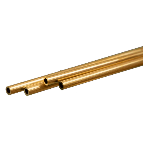 K&S Brass Tube 3 x 300mm 0.45 Wall (4)