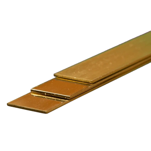 K&S Brass Strip 1 x 18 x 300mm (3)