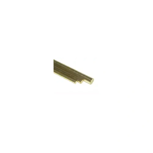 K&S Brass Rod 2.5 x 300mm (4)