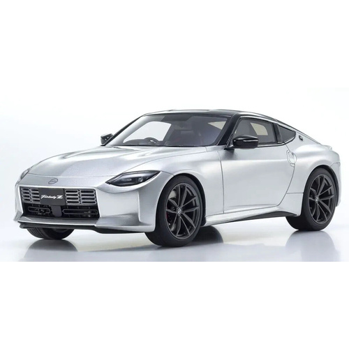 Kyosho 1/18 Nissan Fairlady Z Silver / Black Resin Model Car