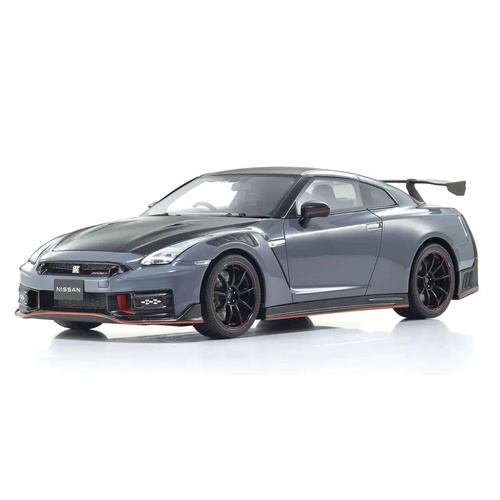 Kyosho 1/18 Nissan GT-R NISMO 2024 Special Edition Gray Resin Model Car