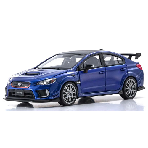 Kyosho 1/43 Subaru S209 (Blue) [Limited 600pcs] Resin Model Car
