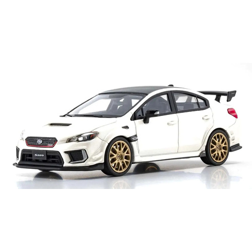 Kyosho 1/43 Subaru S209 (White) [Limited 400pcs] Resin Model Car