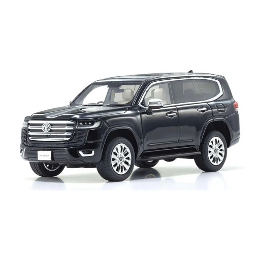 Kyosho 1/43 Toyota Land Cruiser ZX Black Resin Model Car