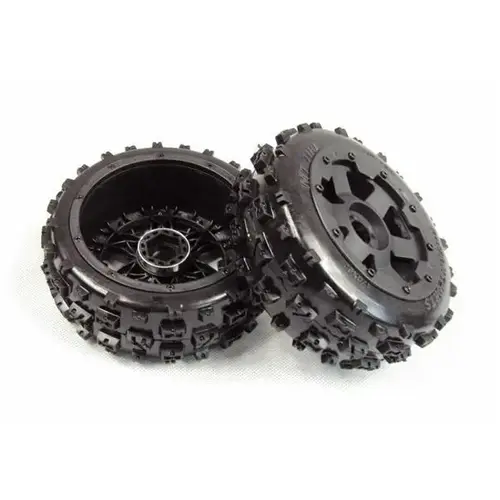 Front Knobby Wheel Set
