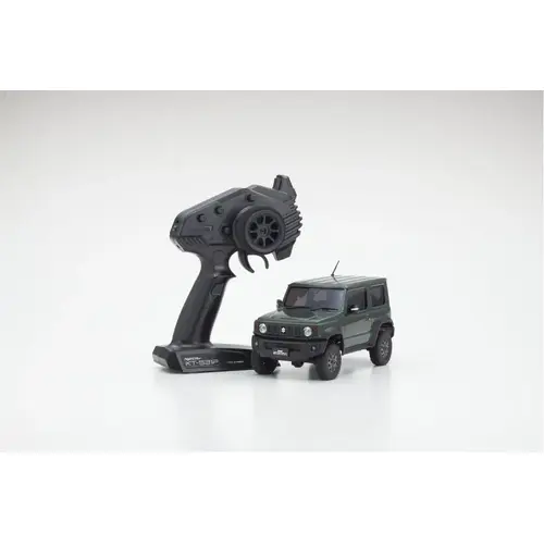 Kyosho 1/18 MINI-Z 4x4 MX-01 Readyset Suzuki Jimny Sierra Jungle Green - KYO-32523GR