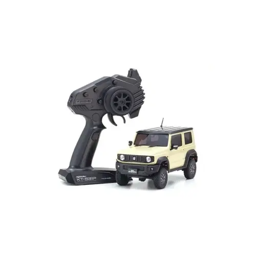 Kyosho 1/18 Mini-Z 4x4 MX-01 Readyset Suzuki Jimny Sierra RC Car Ivory - KYO-32530IV