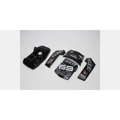 Kyosho EZ025BK OUTER PANEL SET BLACK