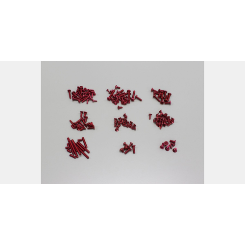 Kyosho IHW08R Color Screw Set(Red/Mini Inferno)