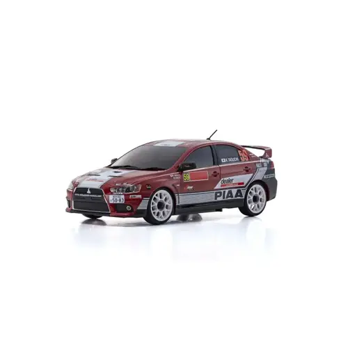 Kyosho Mini-Z ASC Mitsubishi Lancer Evolution X Body Shell - Mitsubishi Motors Dealer Team PWRC2008 - KYO-MZP462M