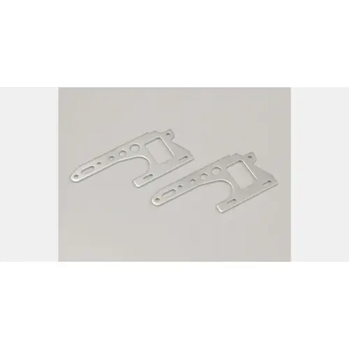 Kyosho OT214S Front Side Plate Silver 2pcs (Optima)