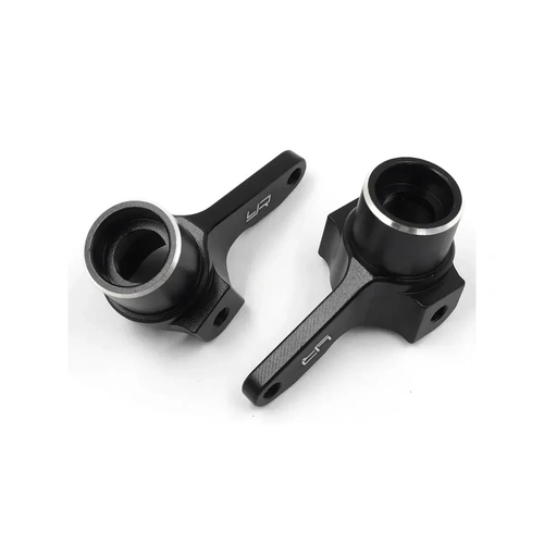 Yeah Racing Aluminium Steering Hubs 2Pcs - Black