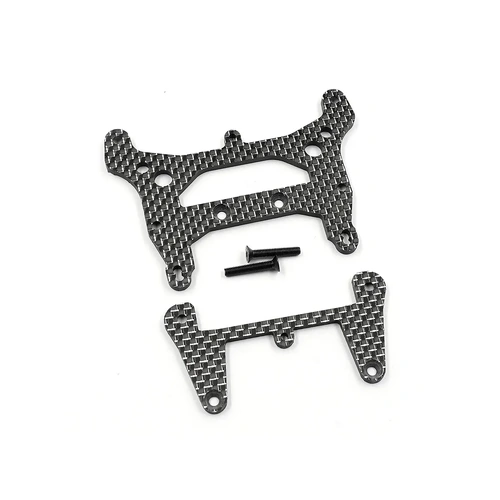 Yeah Racing Graphite Front and Rear Shock Towers 2Pcs
