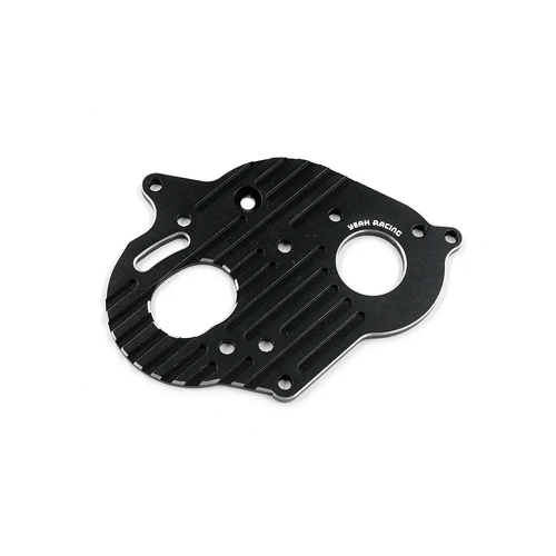 Yeah Racing Aluminium Motor Mount Plate - Black