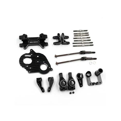 Yeah Racing Aluminium Essential Conversion Kit - Black
