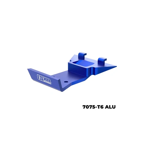 GPM Aluminium Front Skid Plate/Bumper - Blue