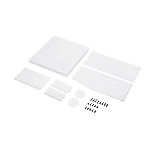 Losi Wing Panel Set, White, 22S Sprint Car
