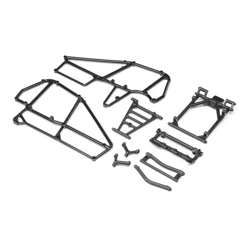 Losi Cage Set, Black, 22S Sprint Car
