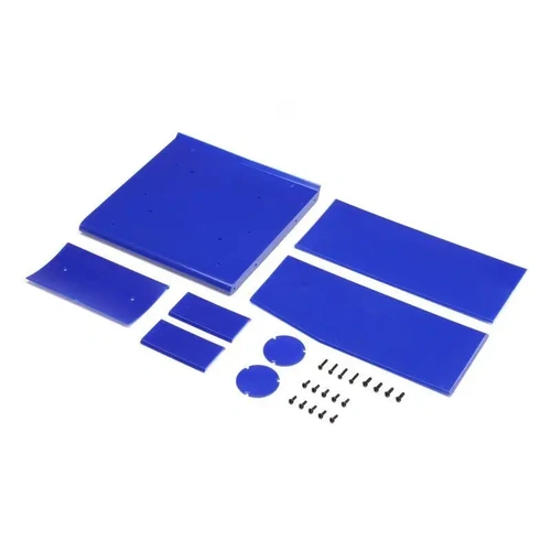 Losi Wing Panel Set, Blue, 22S Sprint Car
