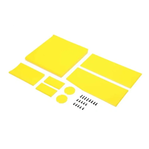 Losi Wing Panel Set, Yellow, 22S Sprint Car