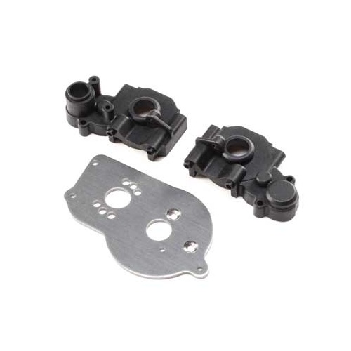 Losi Transmission Case and Motor Plate, Mini T 2.0