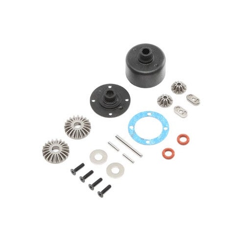 Losi Differential Case & Hardware- 8 & 8T RTR
